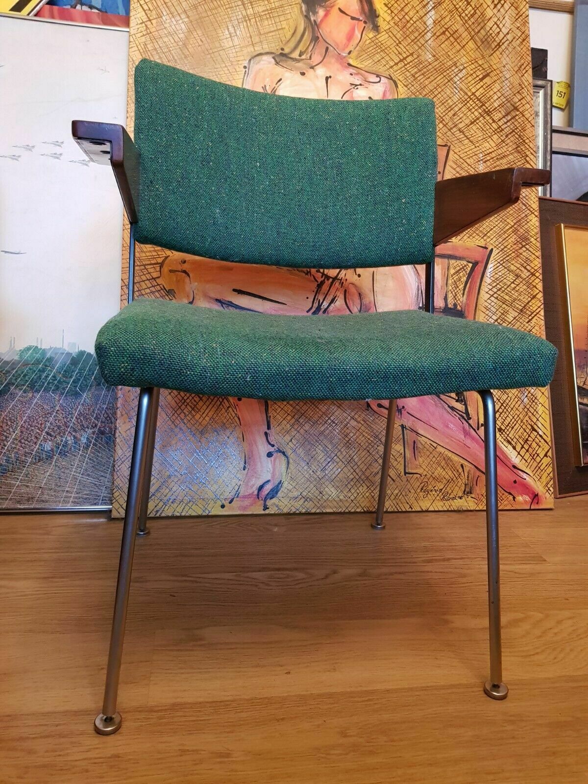 Vintage Armchair Model 1265 By Cordemeyer For Gispen, Netherlands 1963 Rietveld photo for sale