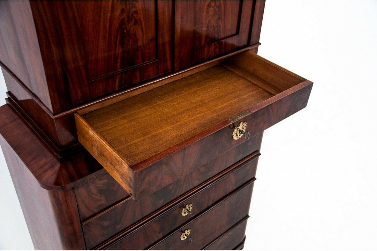 photo for sale Antique Secretary From Around 1880, Northern Europe.