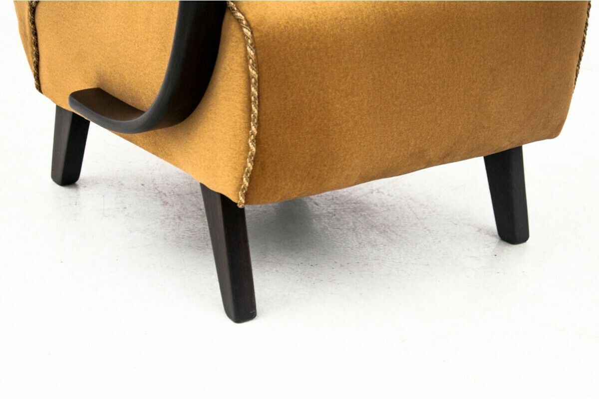 2117.0 Pair Of Art Deco Armchairs, Designed By J. Halabala, Czech Republic, 1930s. After Renovation. photo