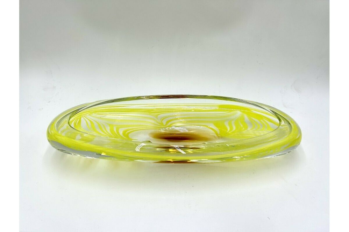 Art Glass Set, Designed By Ivo Rozsypal, Crystalex, Czechoslovakia, 1960s photo vintage