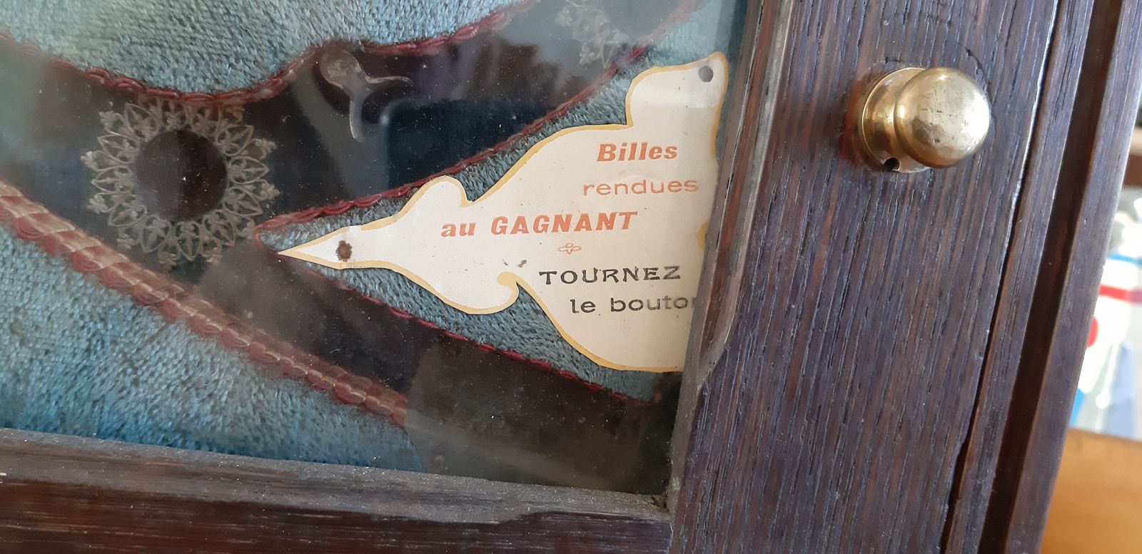 Old Ball Machine Game "Le Castor" 1908 A.C photo 3069.0