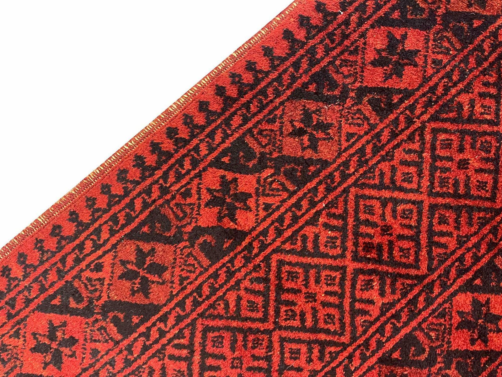 photo furniture Turkmen Carpet Hand Knotted Red Wool Rug Oriental Livingroom Rug