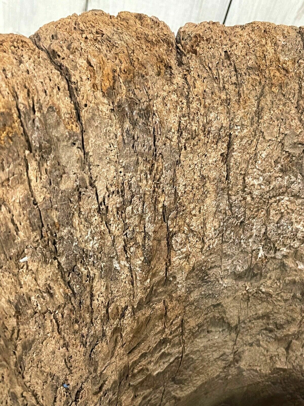 Garden Decor Vtg Rustic Bowl Tree Garden Pancheon Planter Century Pot Swedish Tub Design Folk photo