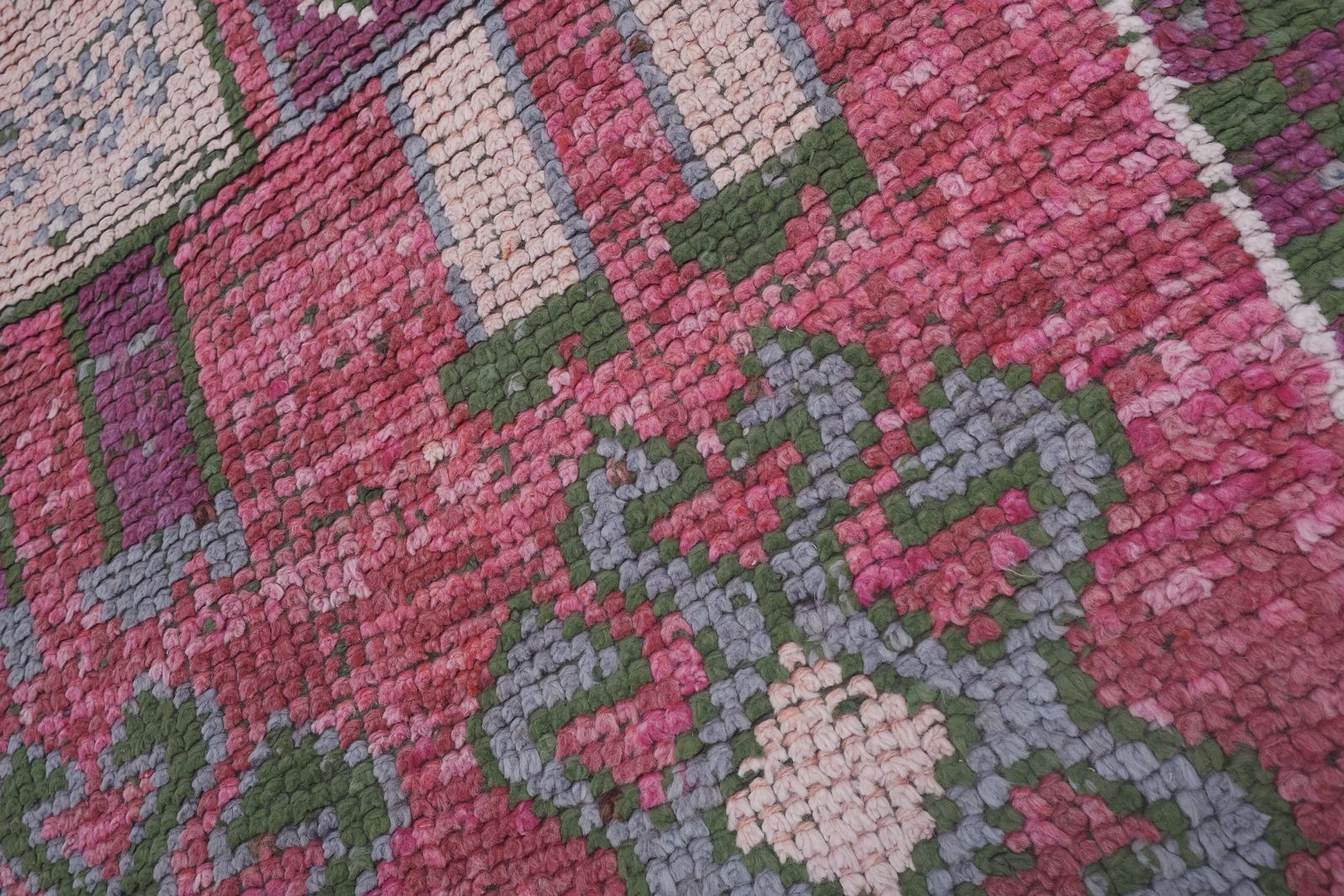 photo furniture 1970s Vintage Turkish Human Pictorial Rug