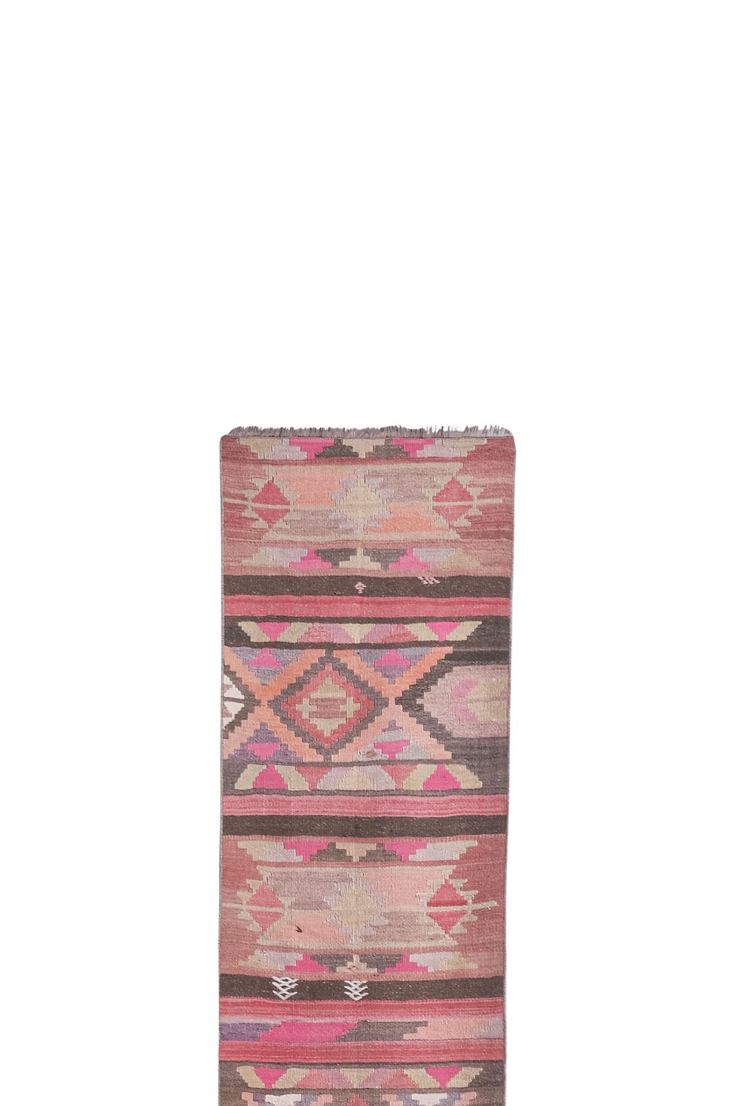 photo for sale 1960s Turkish Stair Kilim Runner 2'4'' X 17'7''