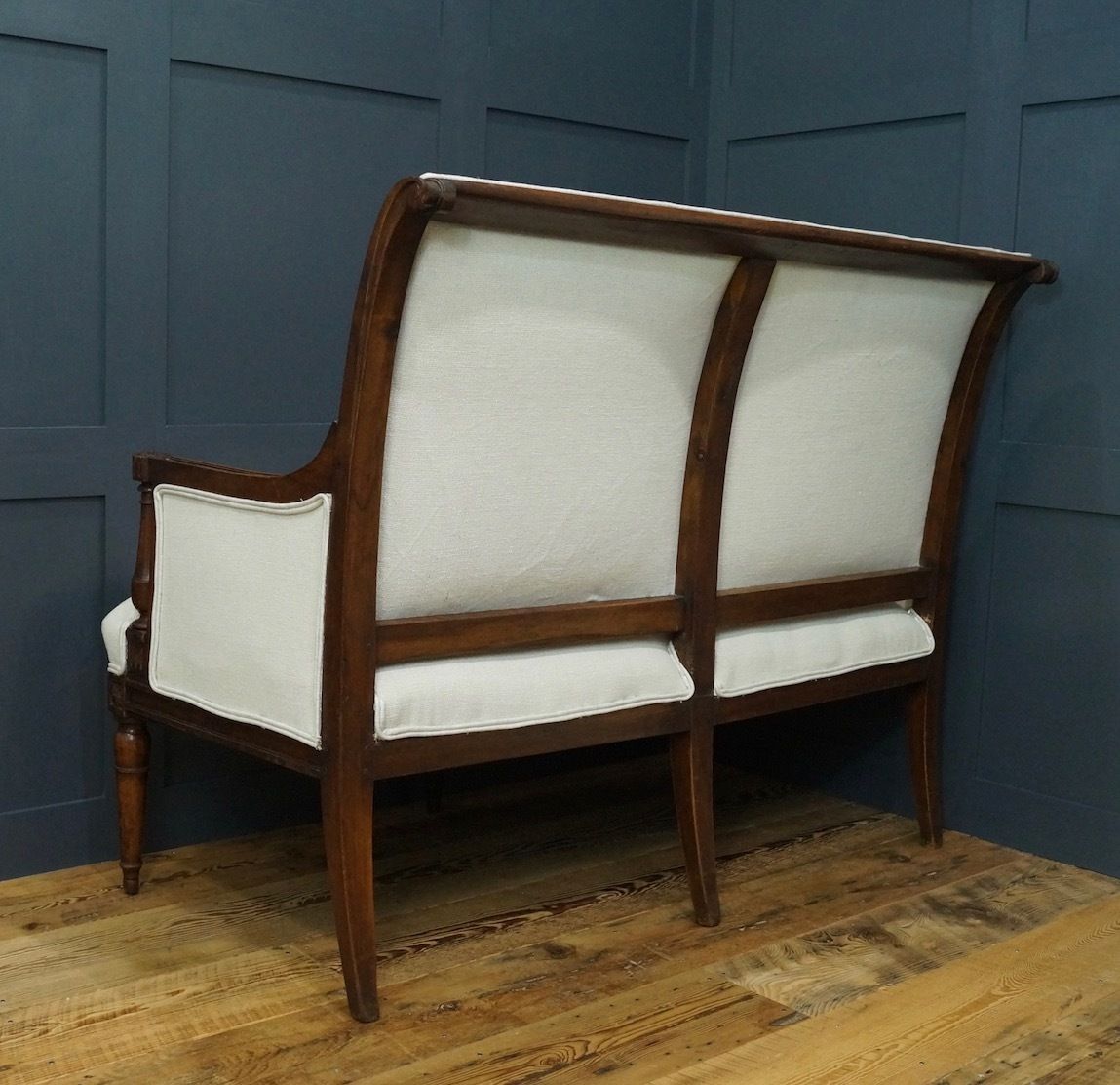 A Late 18th / Early 19th Century French Directoire Two Seater Settee photo 1415.0