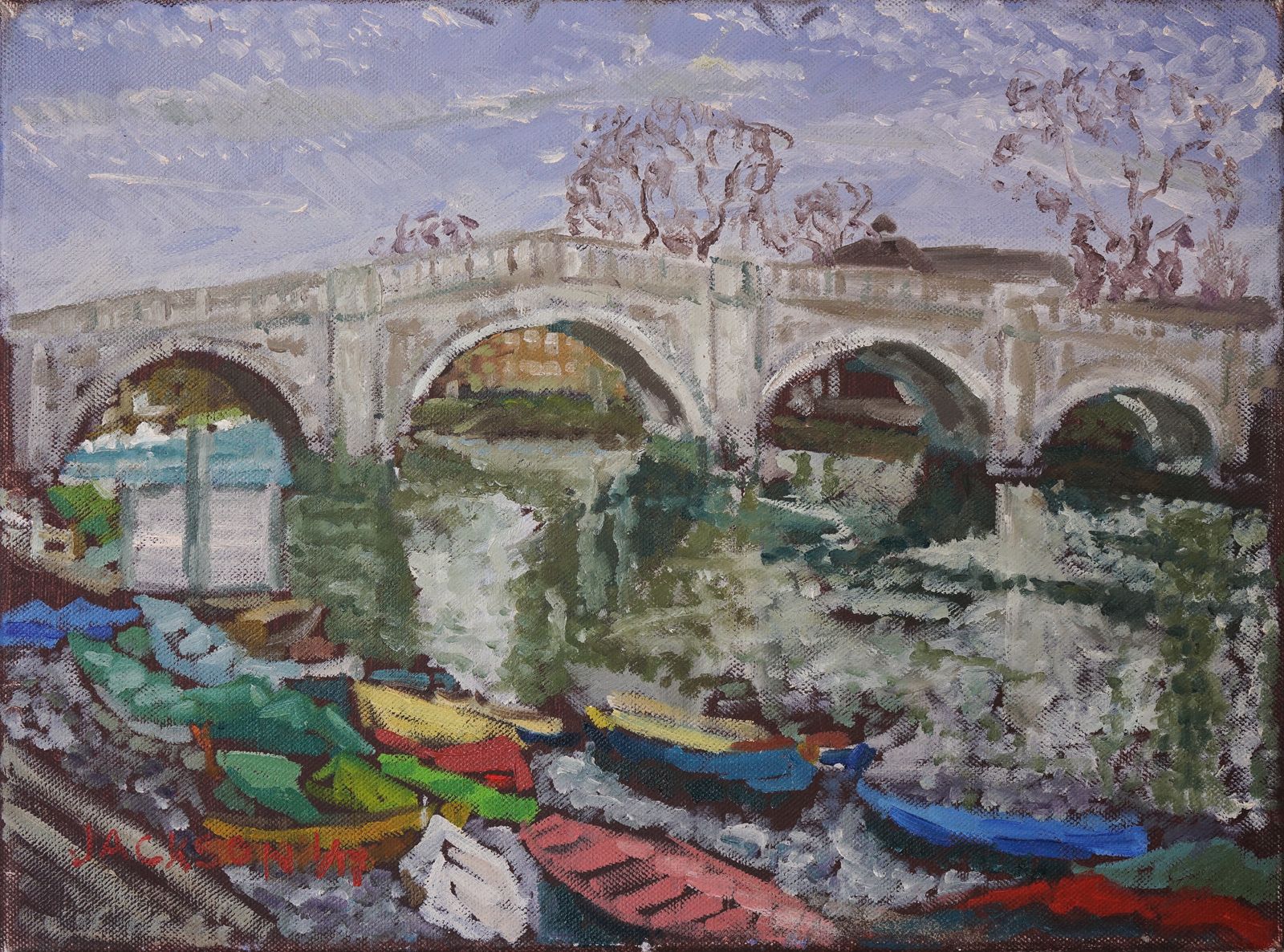 Richmond Bridge   Colour In Winter