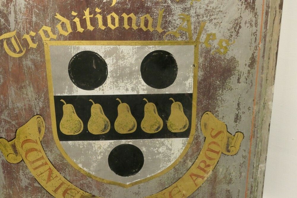 Traditional Large Hanging Pub Sign. Wethered’s Winterbourne Arms photo 570.0