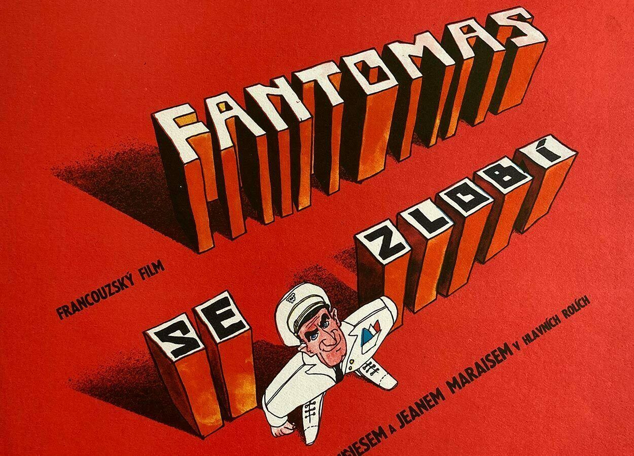 Movie Poster, Fantomas Unleashed, Antonín Sládek, 1974 photo for sale