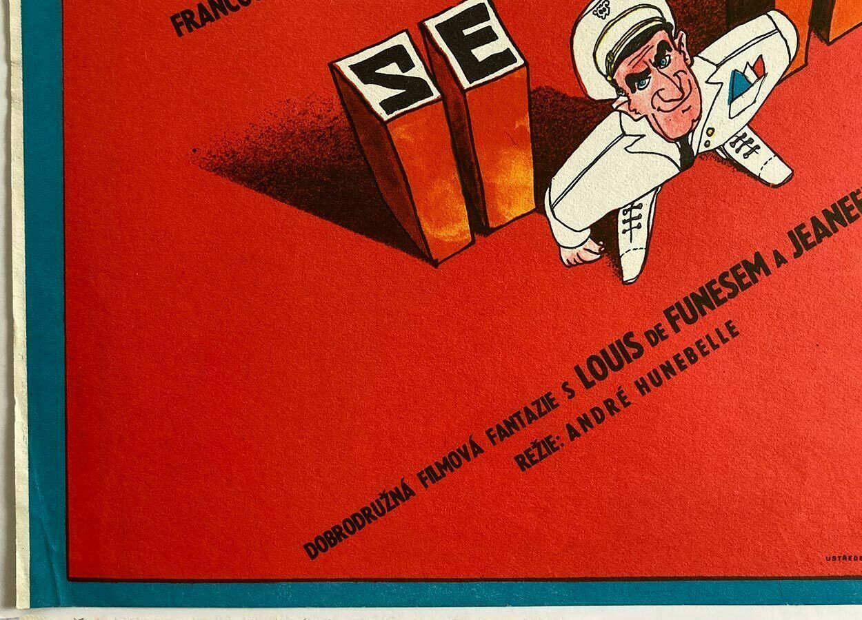 Movie Poster, Fantomas Unleashed, Antonín Sládek, 1974 photo Art