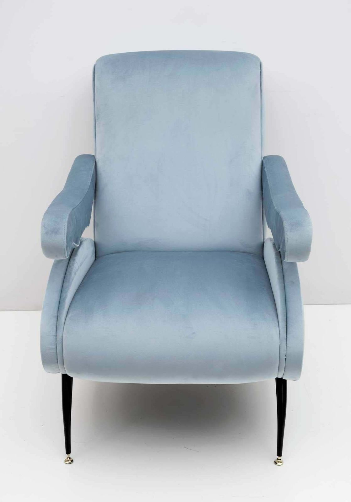 Nello Pini Mid Century Modern Italian Velvet Reclining Armchair By Novarredo, 50 photo Furniture