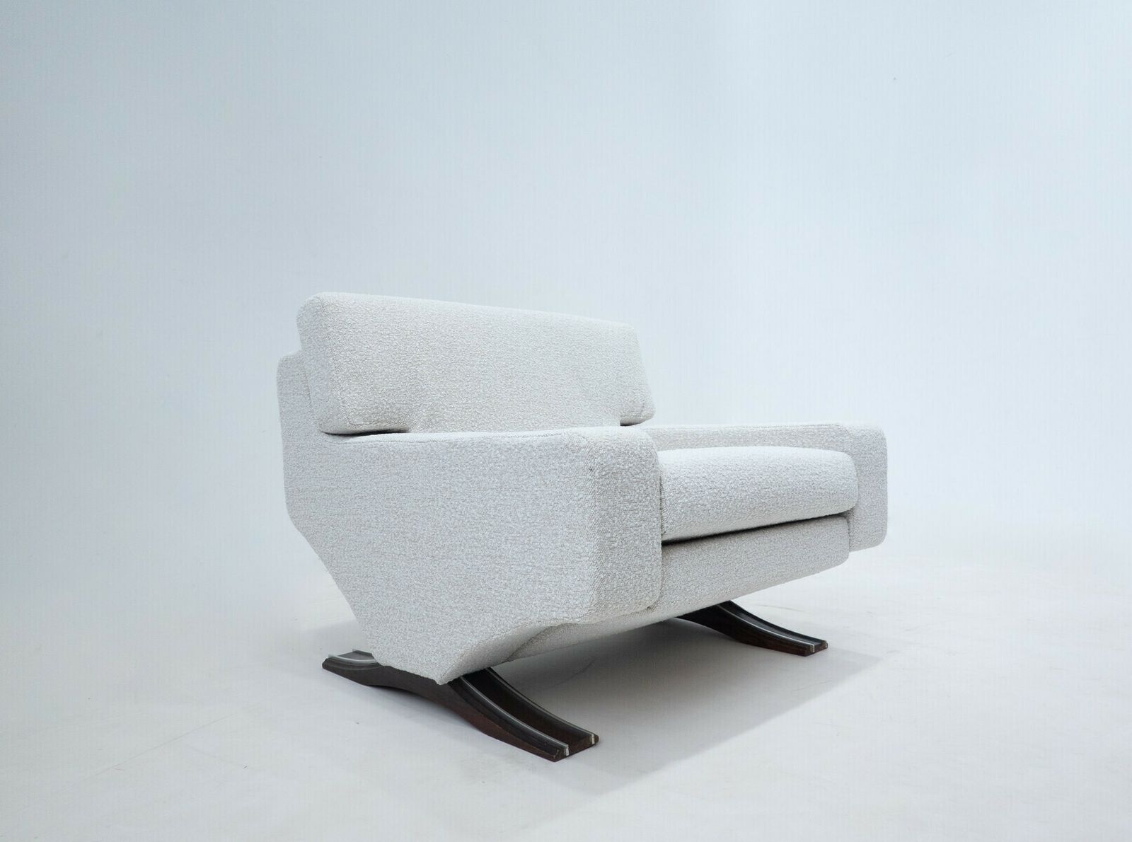 Mid Century Modern Armchair & Ottoman By Franz T. Sartori For Flexform photo for sale