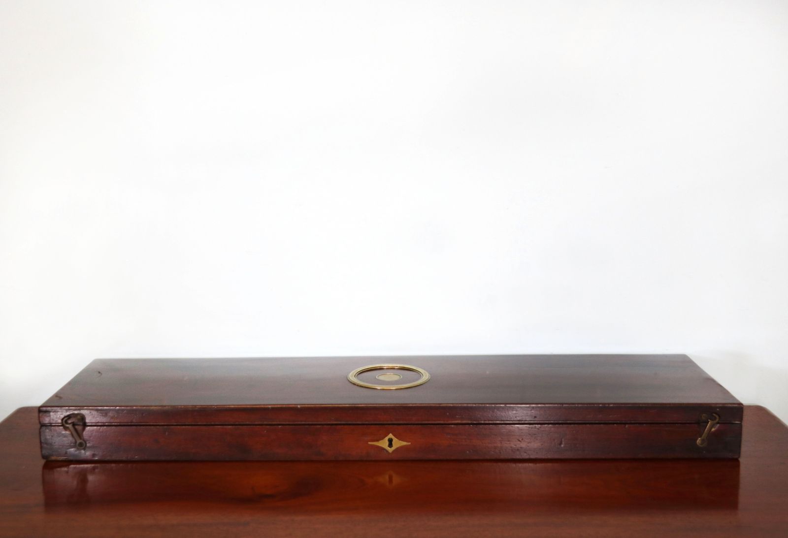 Lovely Mahogany Gun Case Bears The Label Williams & Powell Of Liverpool. photo furniture