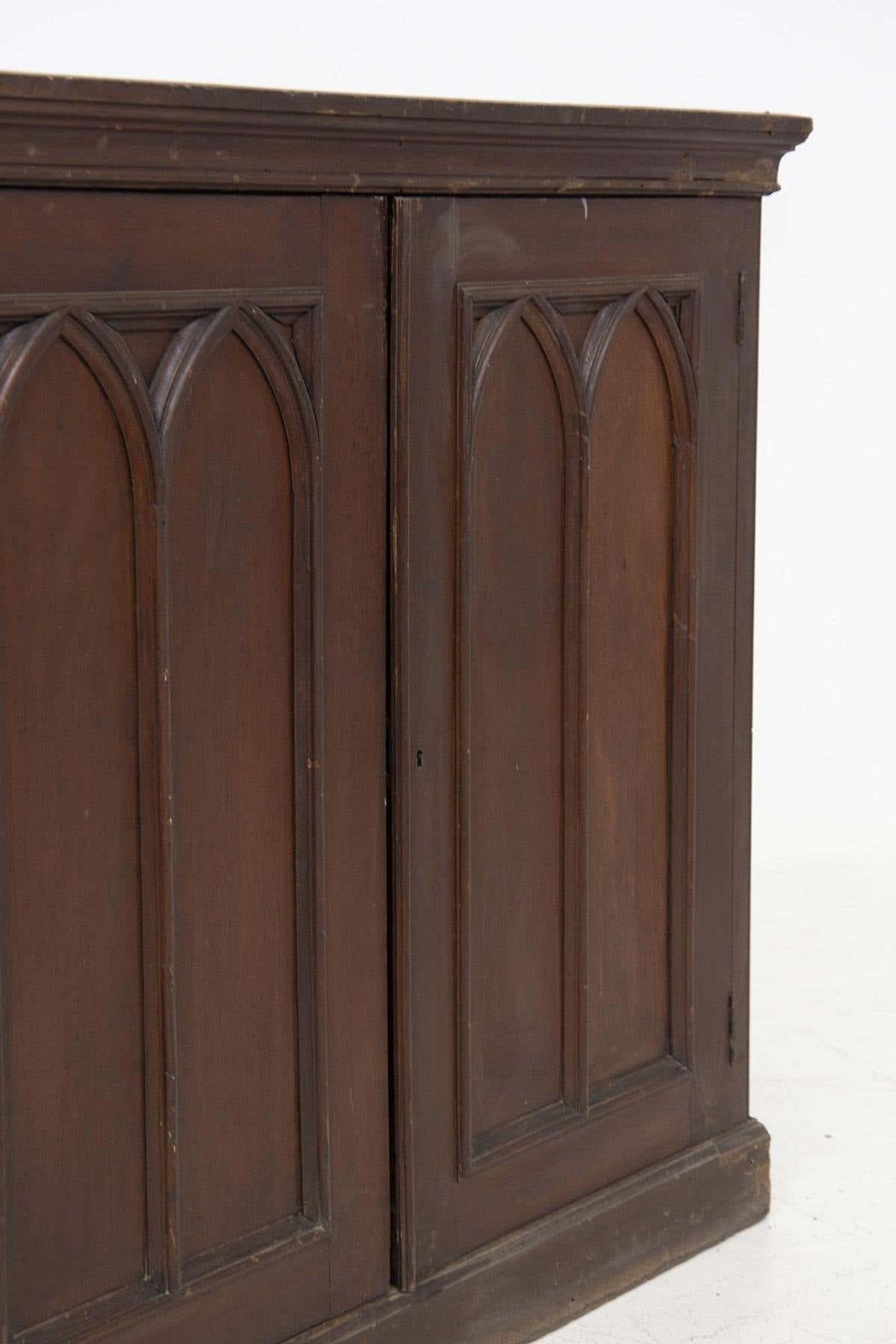 Antique Gothic High Cupboard Of The Galloping Queen Holland photo Furniture