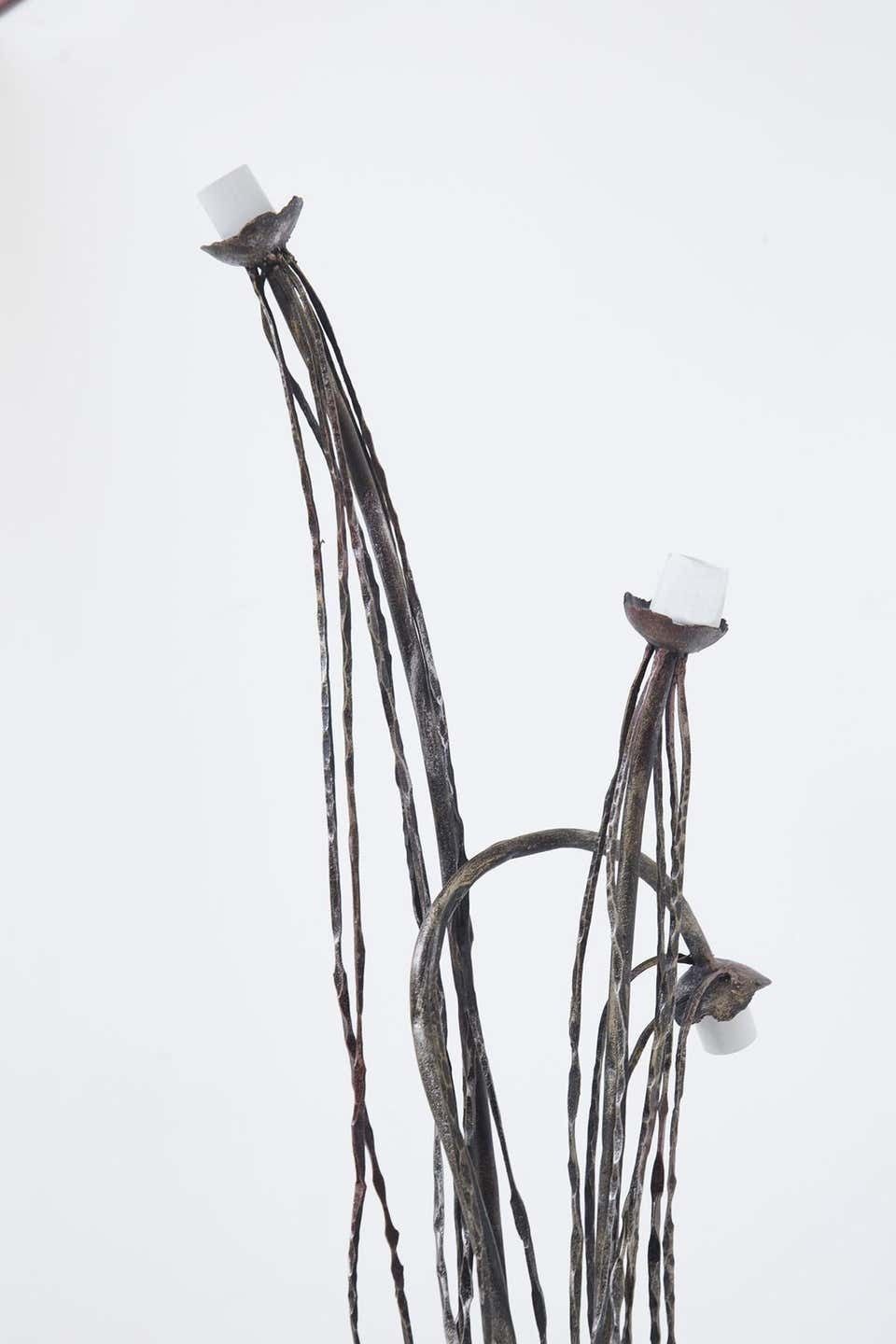 Salvino Marsura Brutalist Floor Lamp photo furniture