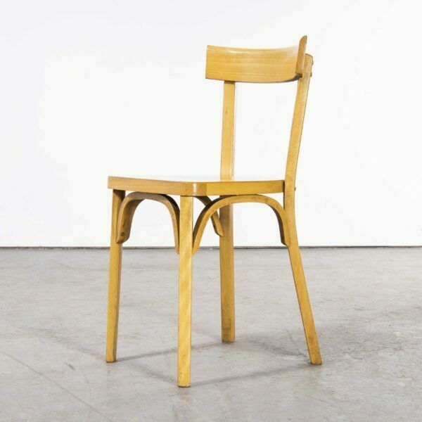 1950’s French Baumann Blonde Slim Back Bentwood Dining Chairs – Various Quantities Available photo vinterior