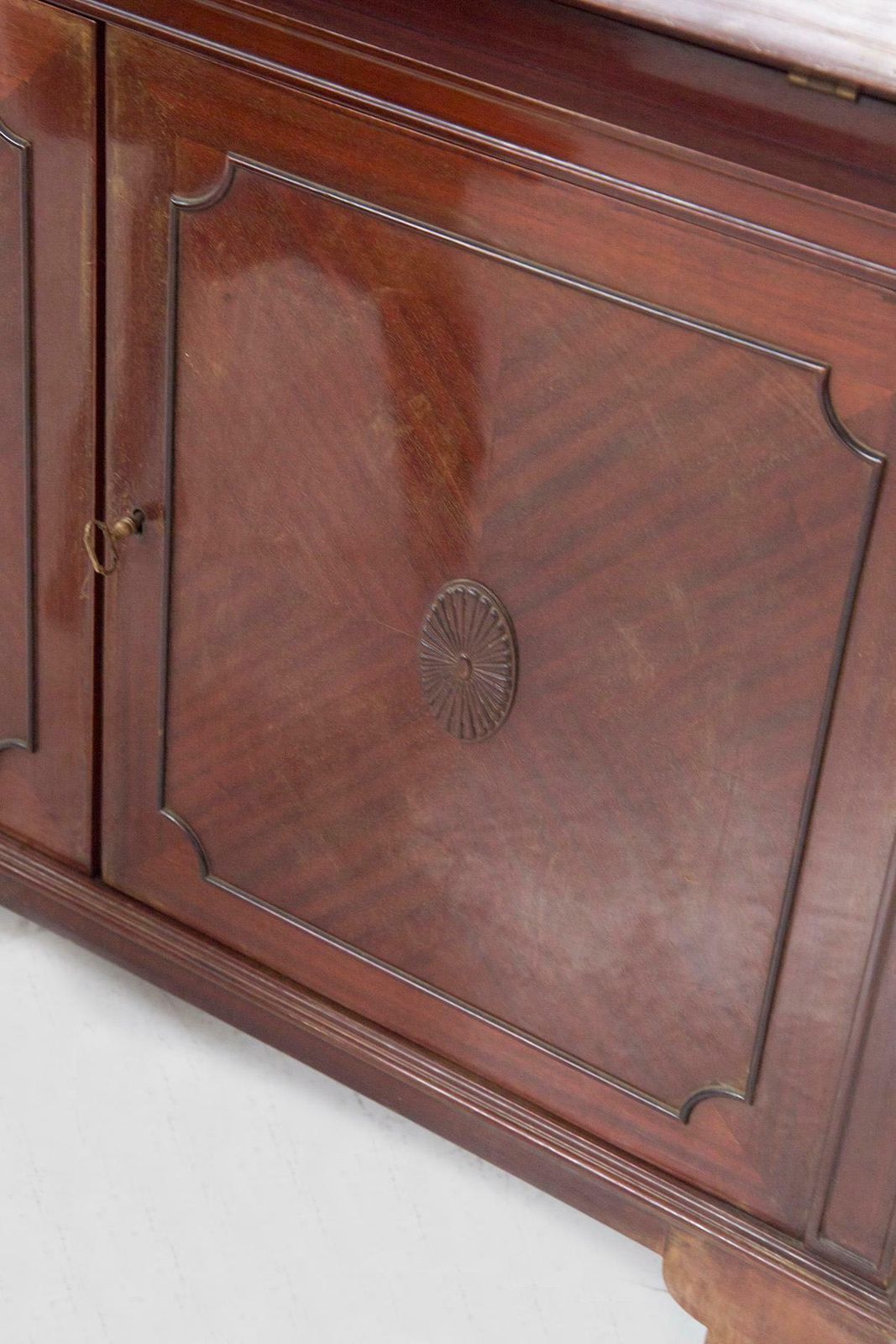 Paolo Buffa Trumeau In Wood And Glass For Serafino Arrighi photo furniture