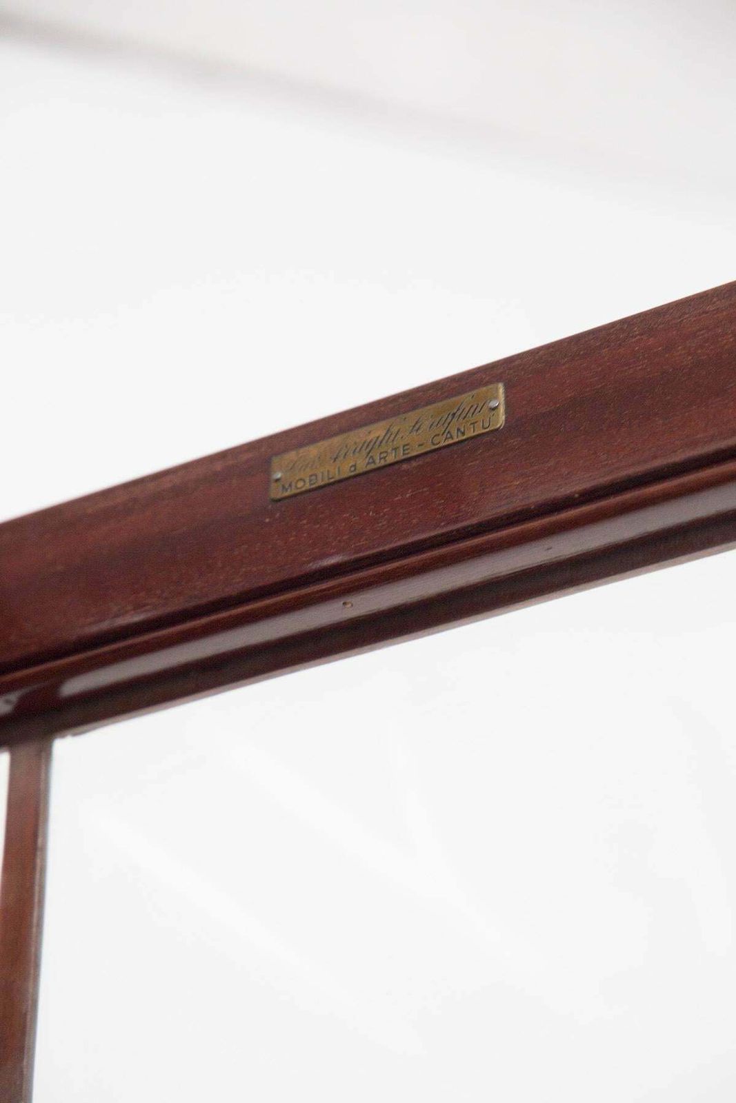 Furniture Paolo Buffa Trumeau In Wood And Glass For Serafino Arrighi photo