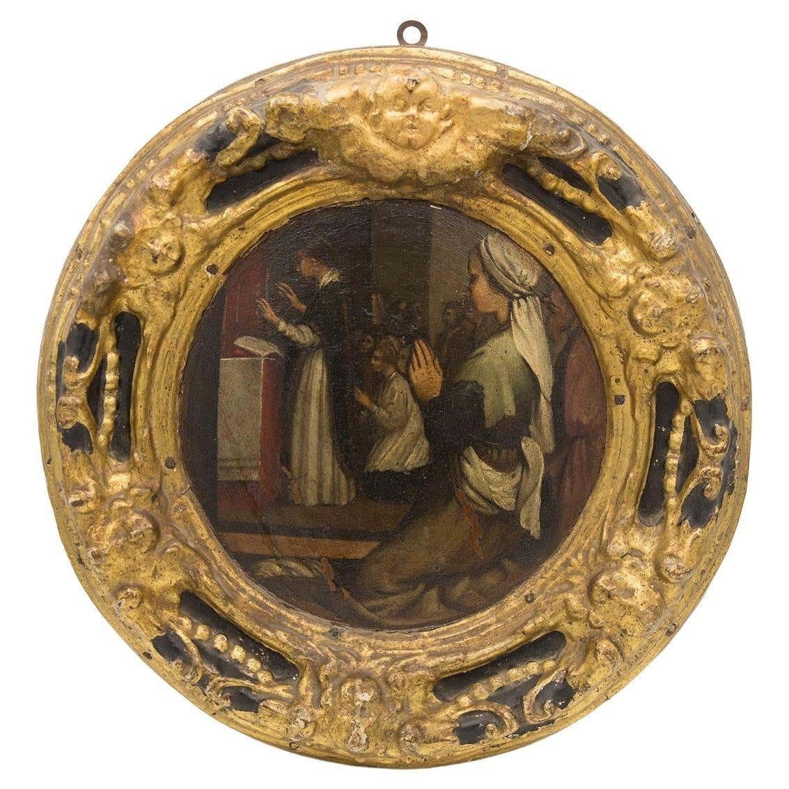 Monsiau Nicolas André Painting "Preaching Of St. Peter" ''Attr.