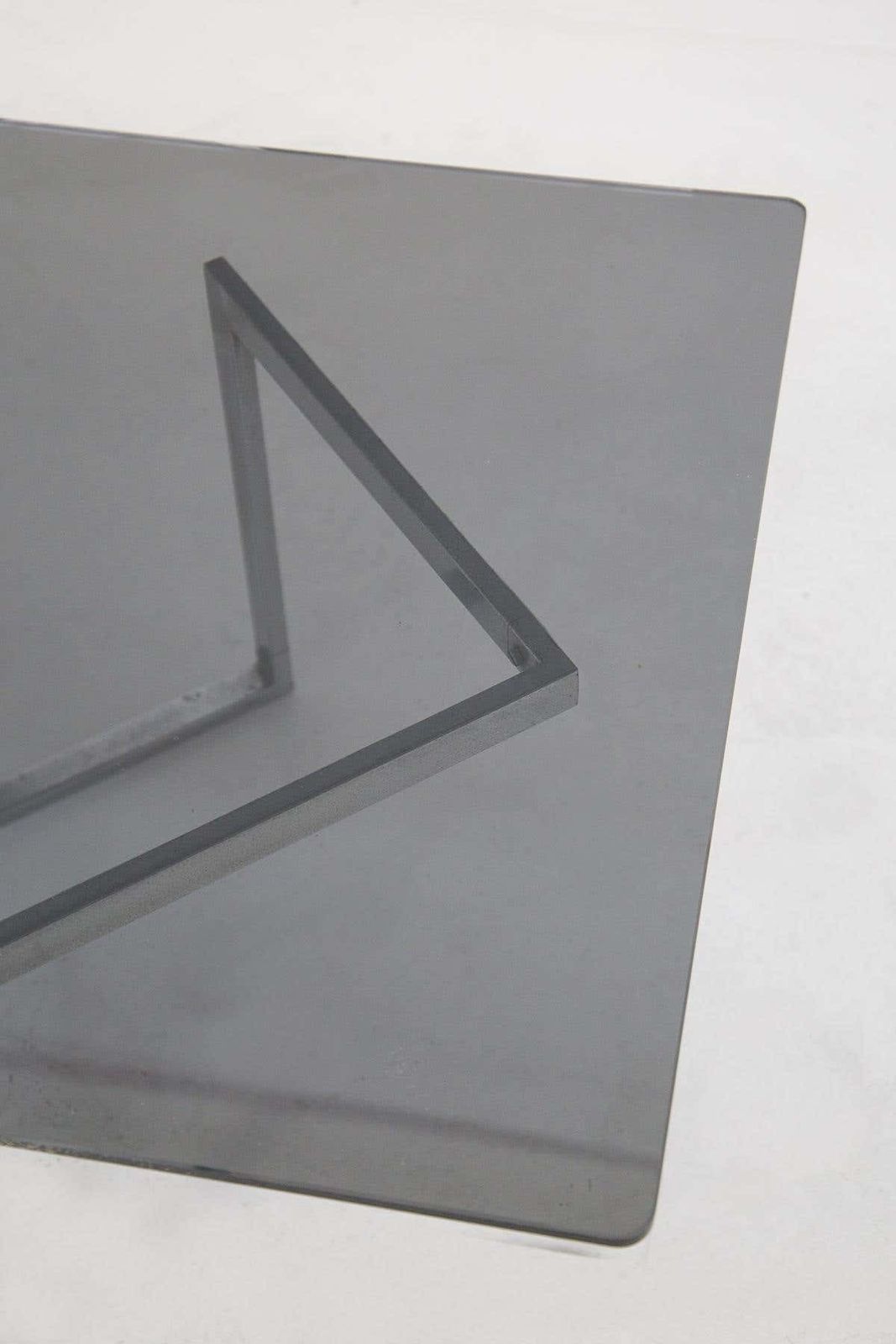 Smoking Table In Glass And Steel By Vittorio Introini From Vip''S Residence photo buy