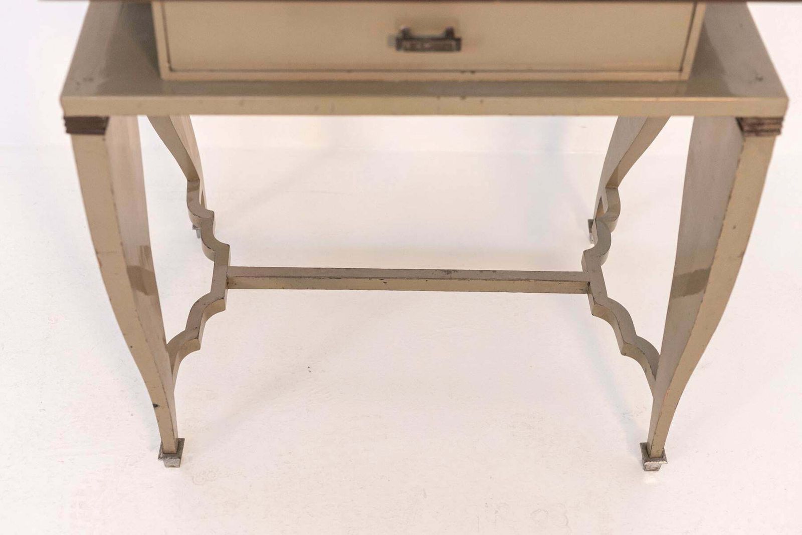 Vintage Jewellery Cabinet In Green Wood Attr. To Gio Ponti photo vinterior