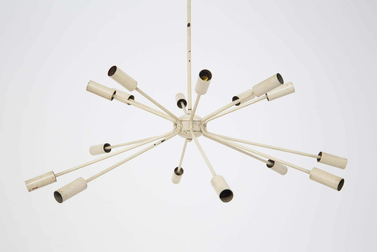 Rare Vintage Chandelier By Gino Sarfatti For Arteluce, 1930s photo for sale