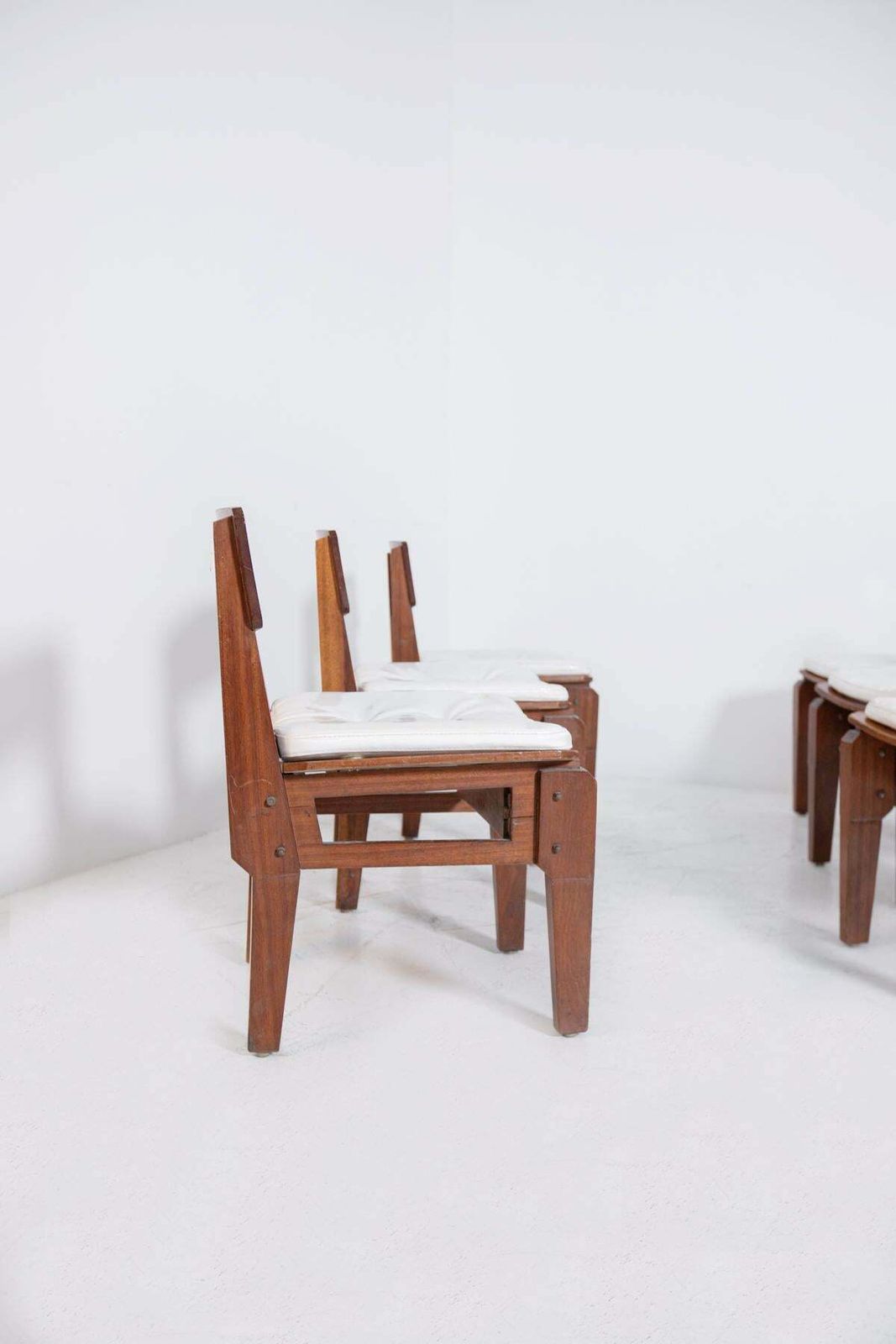 photo vinterior Set Of Six Italian Chairs By Arch Vito Sangirardi For Pallante Shop Bari