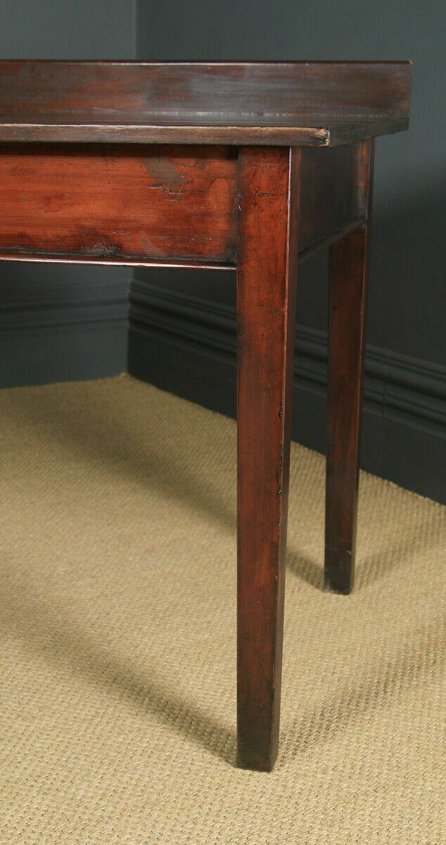 Georgian Regency Pair Of 6ft Pine Scullery Refectory Kitchen Serving Dining Tables photo 2495.0