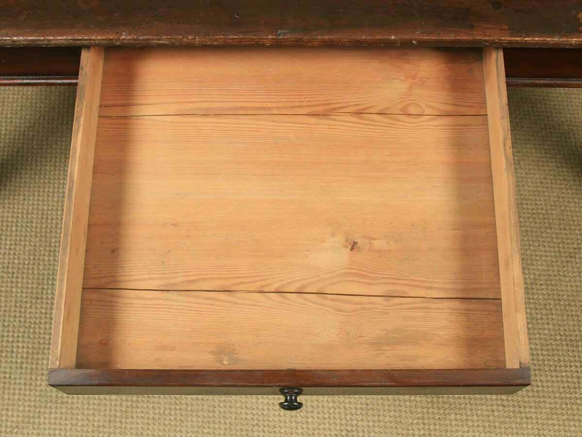 2495.0 Georgian Regency Pair Of 6ft Pine Scullery Refectory Kitchen Serving Dining Tables photo