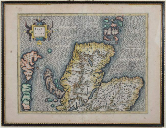 Gerardus Mercator (1512 – 1594) Map Of The North Of Scotland (1683) photo 1150.0