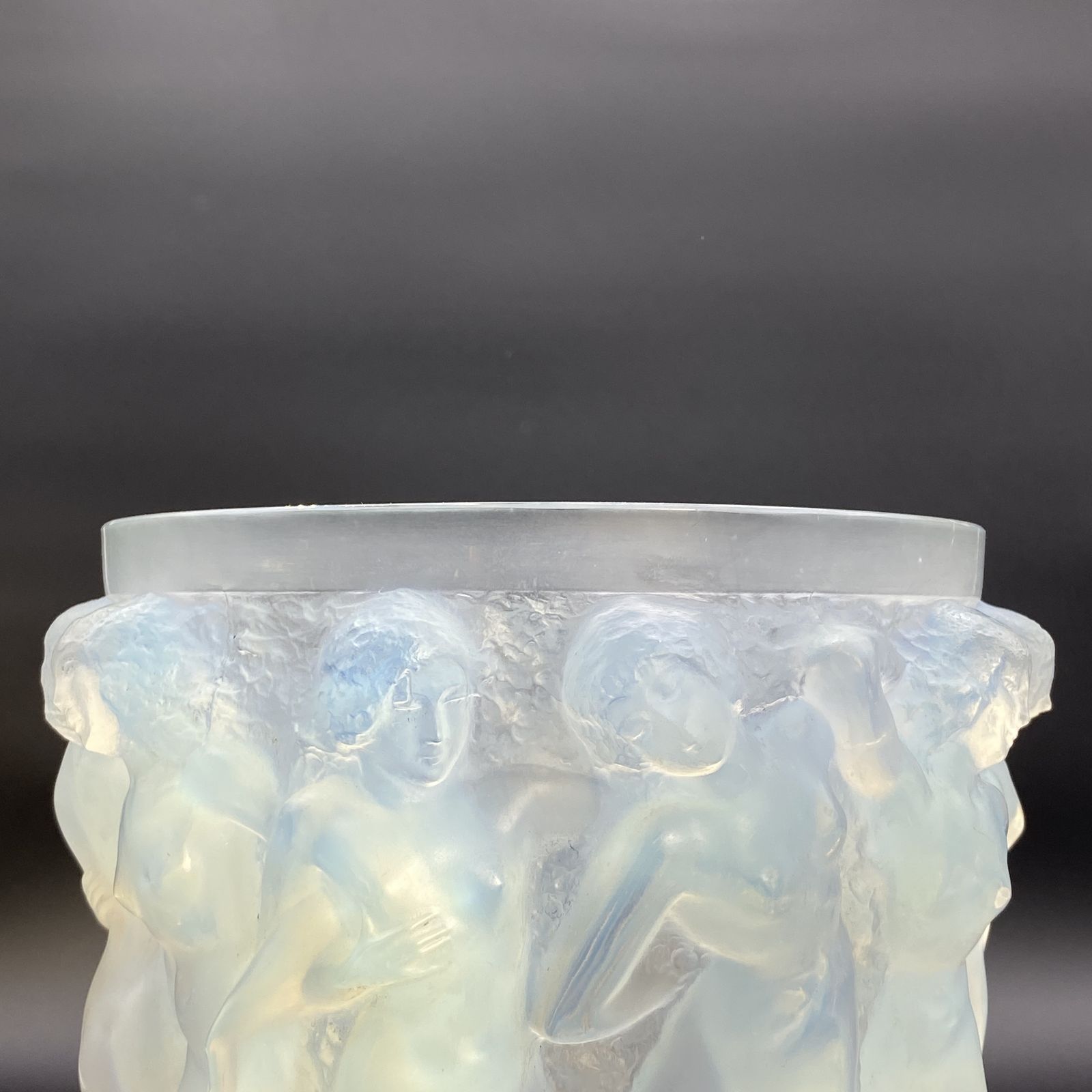 photo furniture An Opalescent Bacchantes Vase By R.Lalique