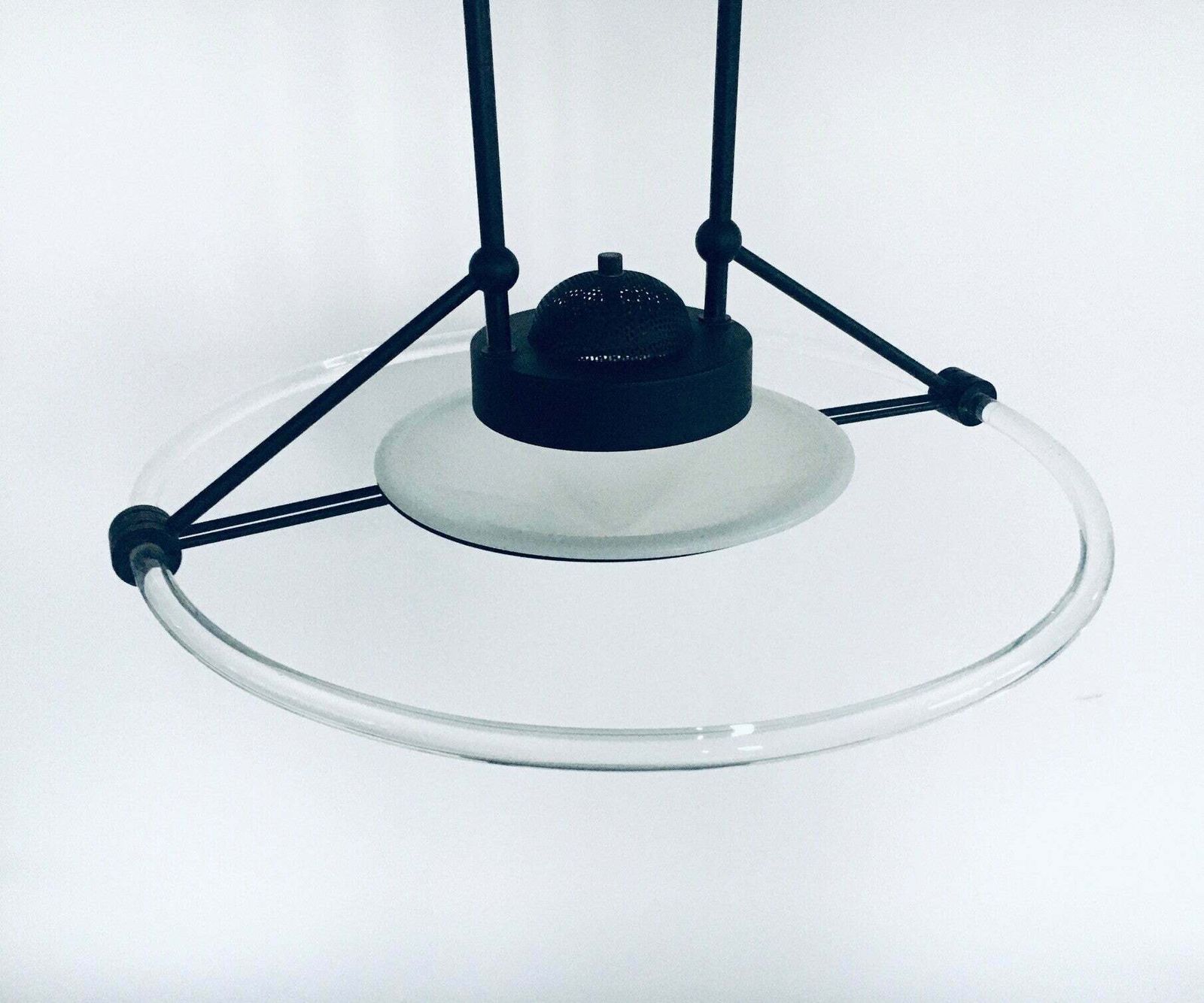 Verlichting Hanglamp In Memphis Stijl, Jaren 1980 photo