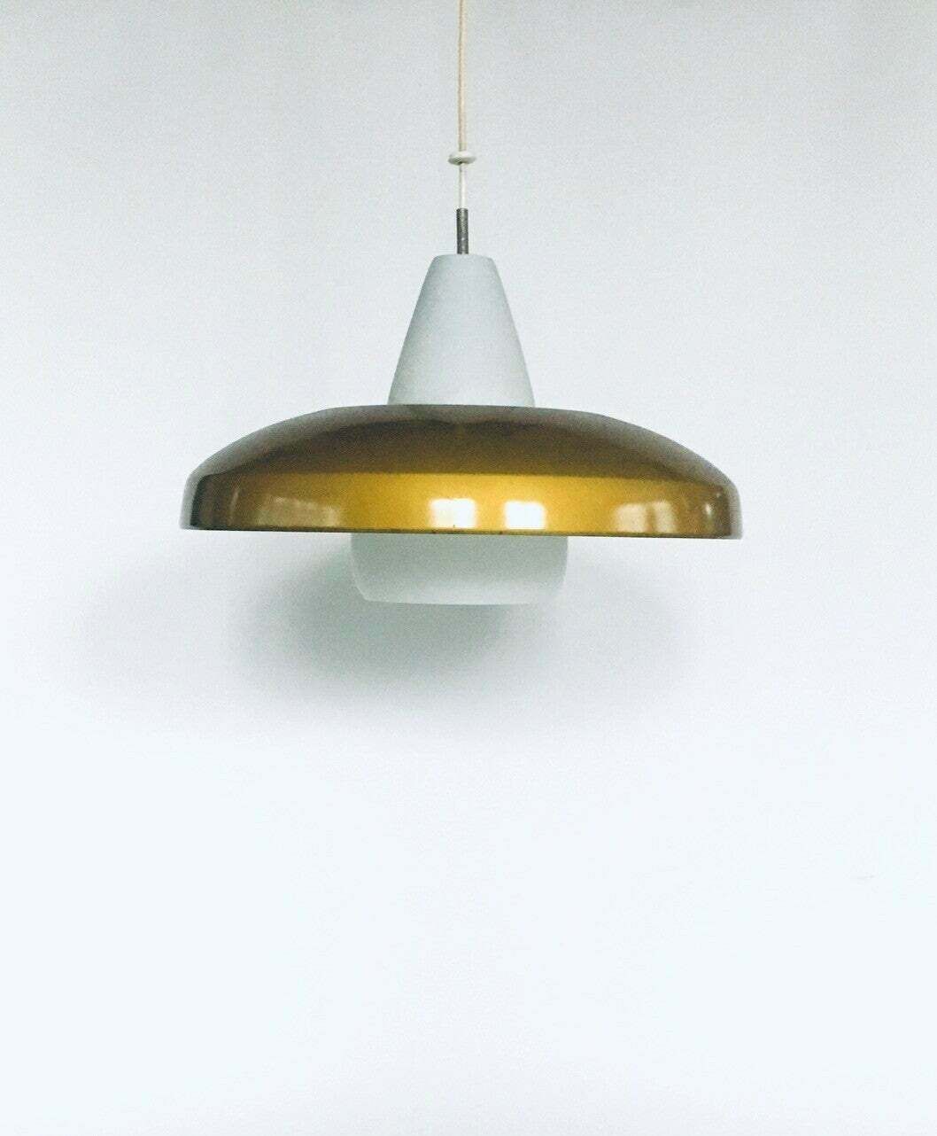 Mid Century Modern Hanglamp, Nederlands Design Door Philips, Ca. Jaren 1950 photo for sale