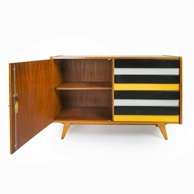 Jiri Jiroutek, Cabinet U 458, 1960s, Modernist photo Furniture