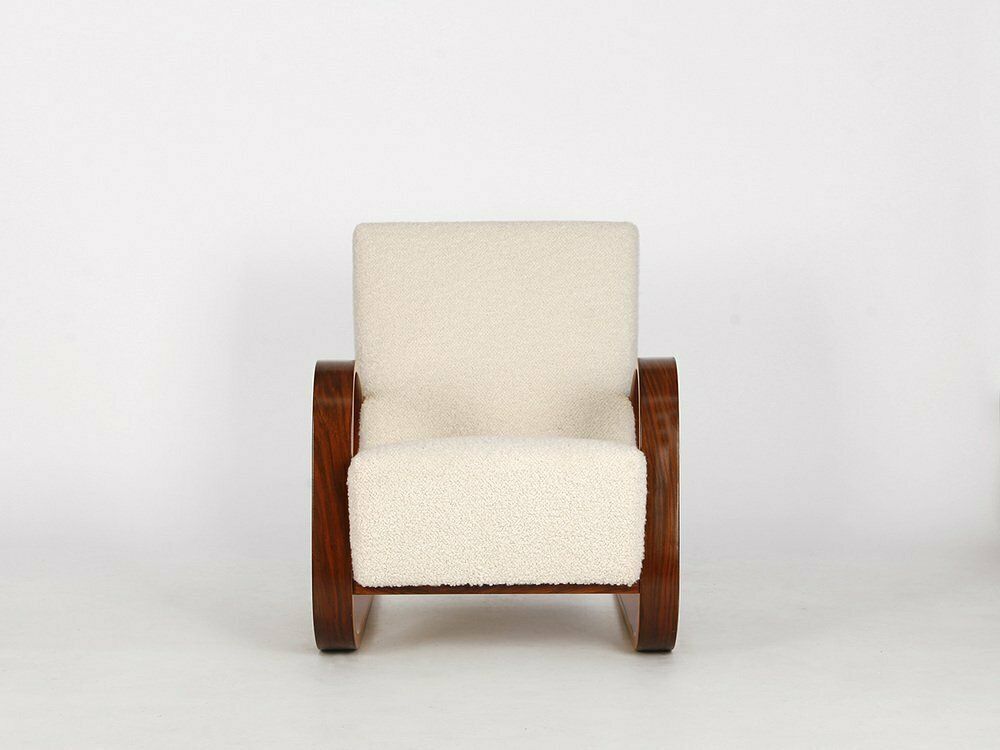 photo for sale Cantilever Boucle Lounge Chair By Miroslav Navrátil For Up Závody, 1950s