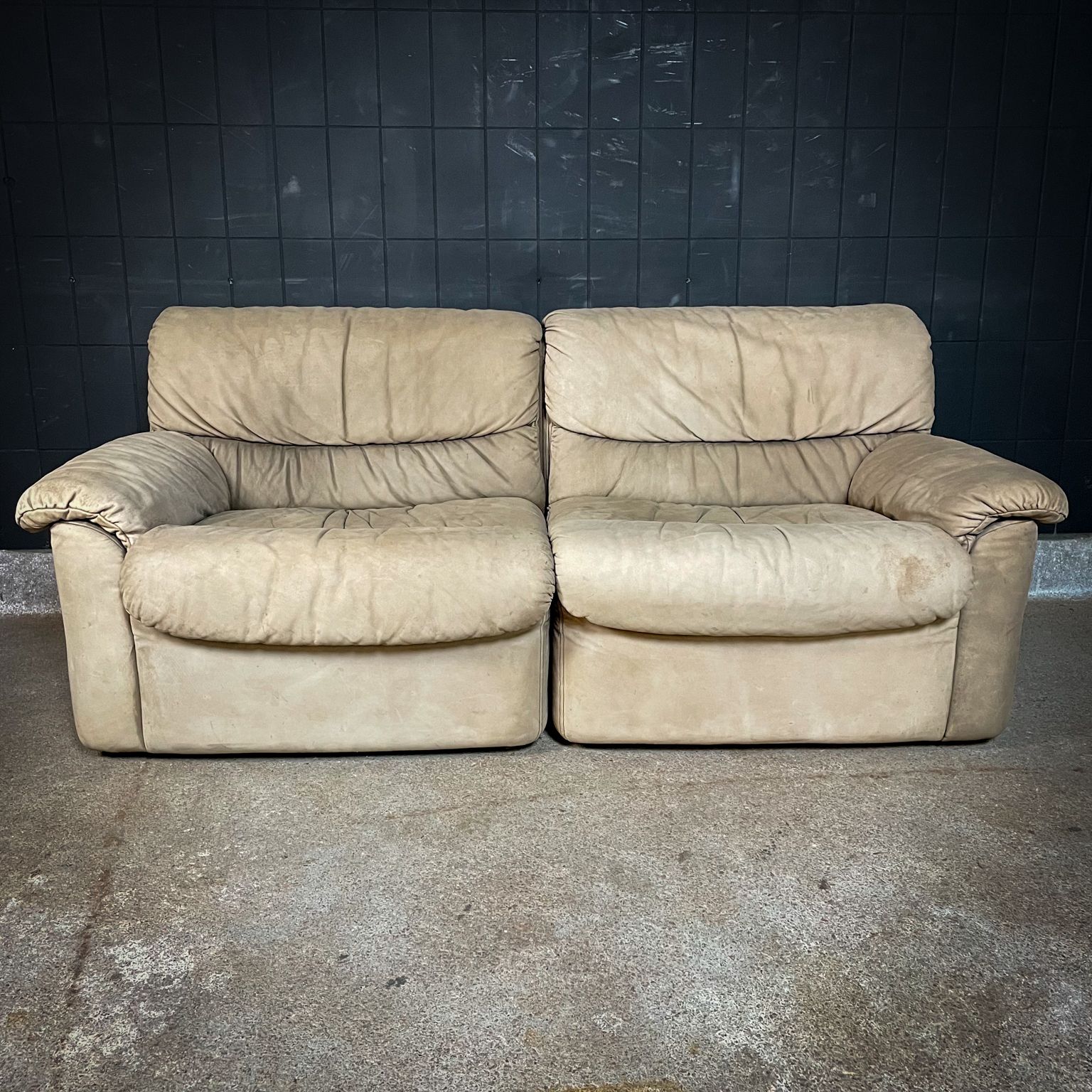 Vintage Modulaire Musterring Bank — Jaren 1970 photo furniture