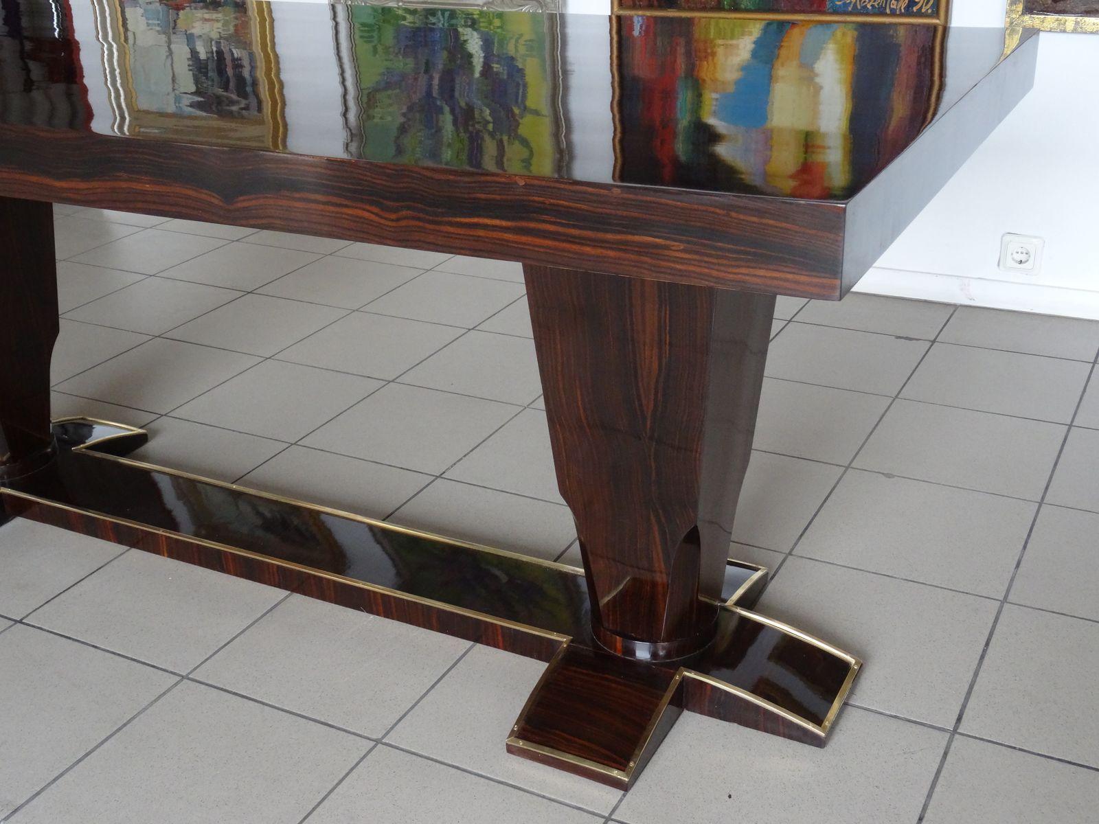 Table  France, 1930/40 Years, Makassar, 74,5x180x85 Cm photo buy
