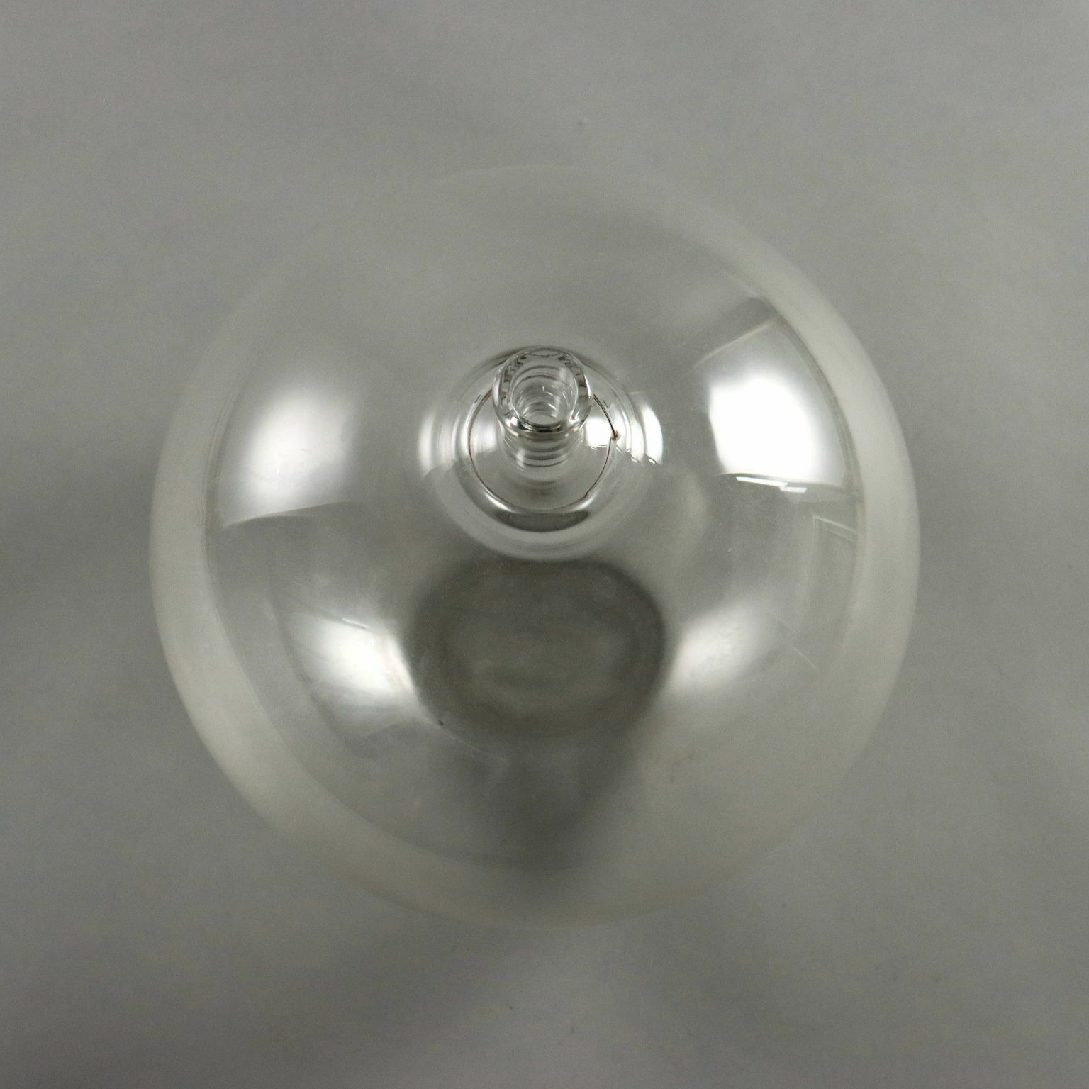I. Lundin Apple Vase For Orrefors Glass Sweden 1957 photo Home Decor