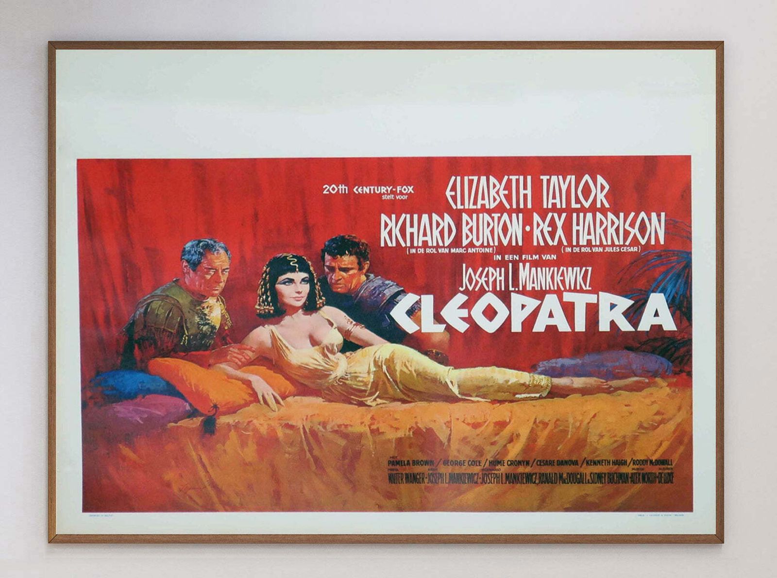 Cleopatra (Belgian) Original Vintage Poster photo Art