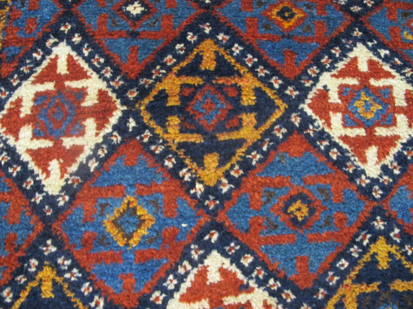 Antique Kurdish Tribal Rug, Circa 1890, 1.87m X 0.97m photo for sale