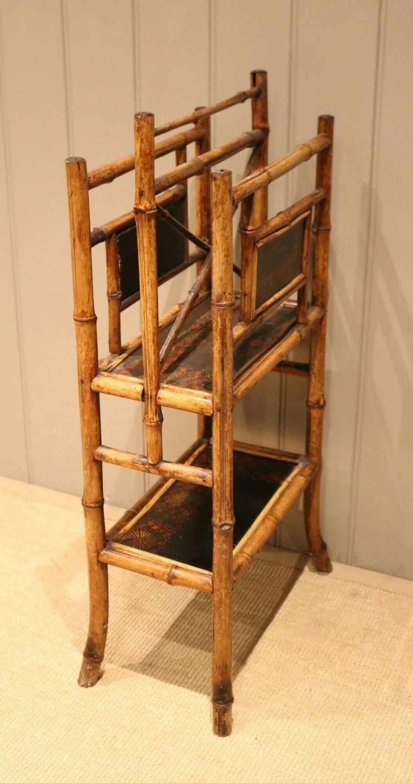 Home Decor Late Victorian Bamboo Magazine Rack photo
