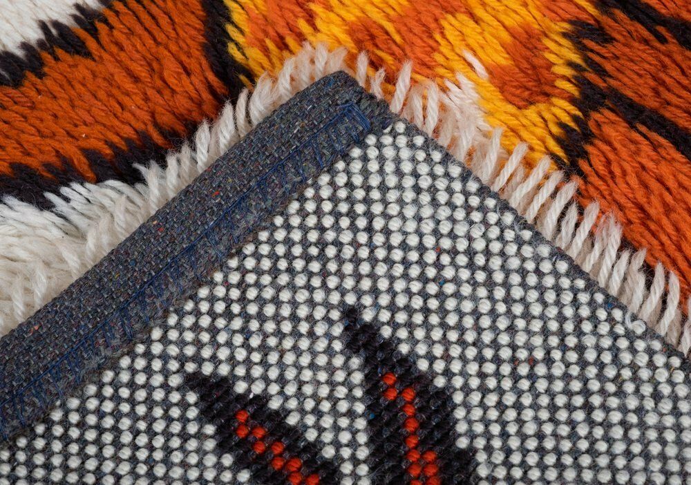 High Pile Kids Collection Wall Rya Rug From Ege Rugs, Denmark, 1970s photo vinterior
