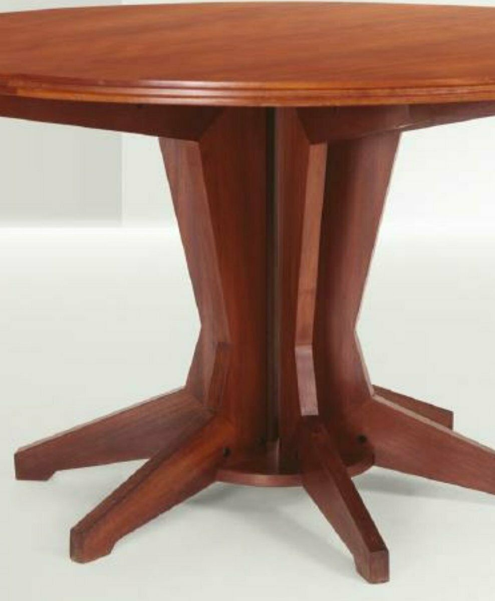 Wooden Dining Table By Franco Albini For Poggi Pavia, 1950s photo vintage