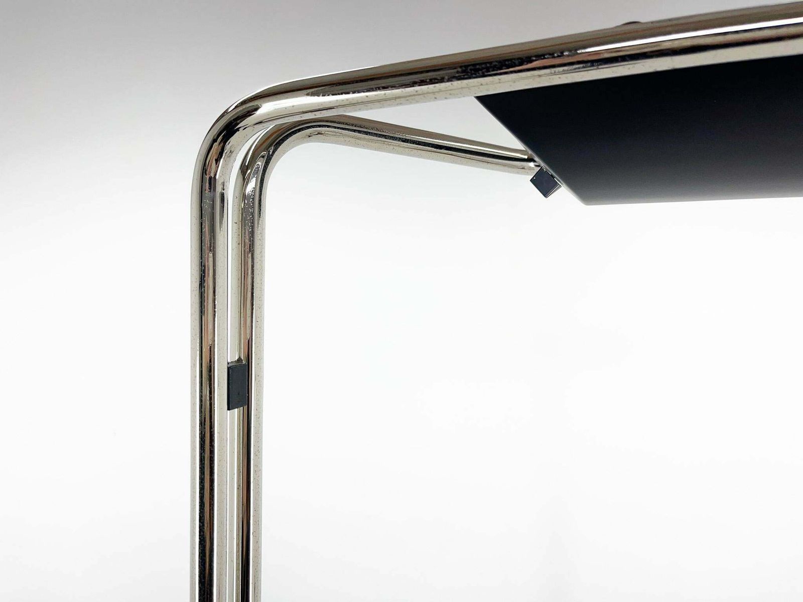 1970''S Chrome & Marble Floor Lamp By Bruno Gecchelin For Guzzini, Italy photo vintage