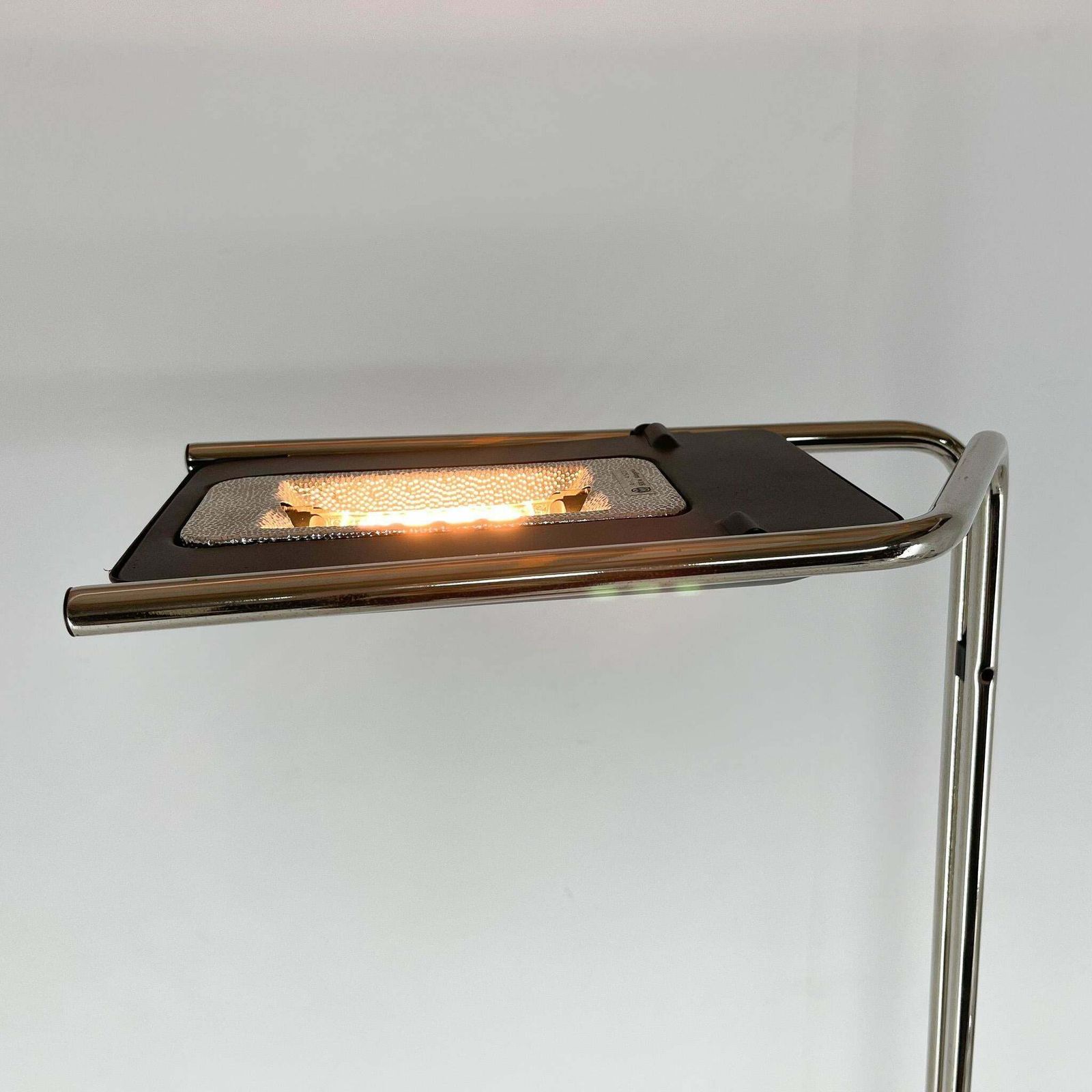 photo furniture 1970''S Chrome & Marble Floor Lamp By Bruno Gecchelin For Guzzini, Italy