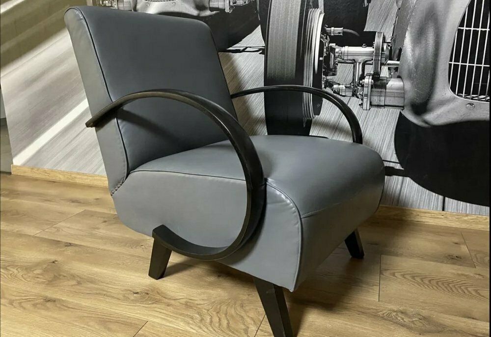 Art Deco Armchair By Jindrich Halabala For Up Závody, 1930s