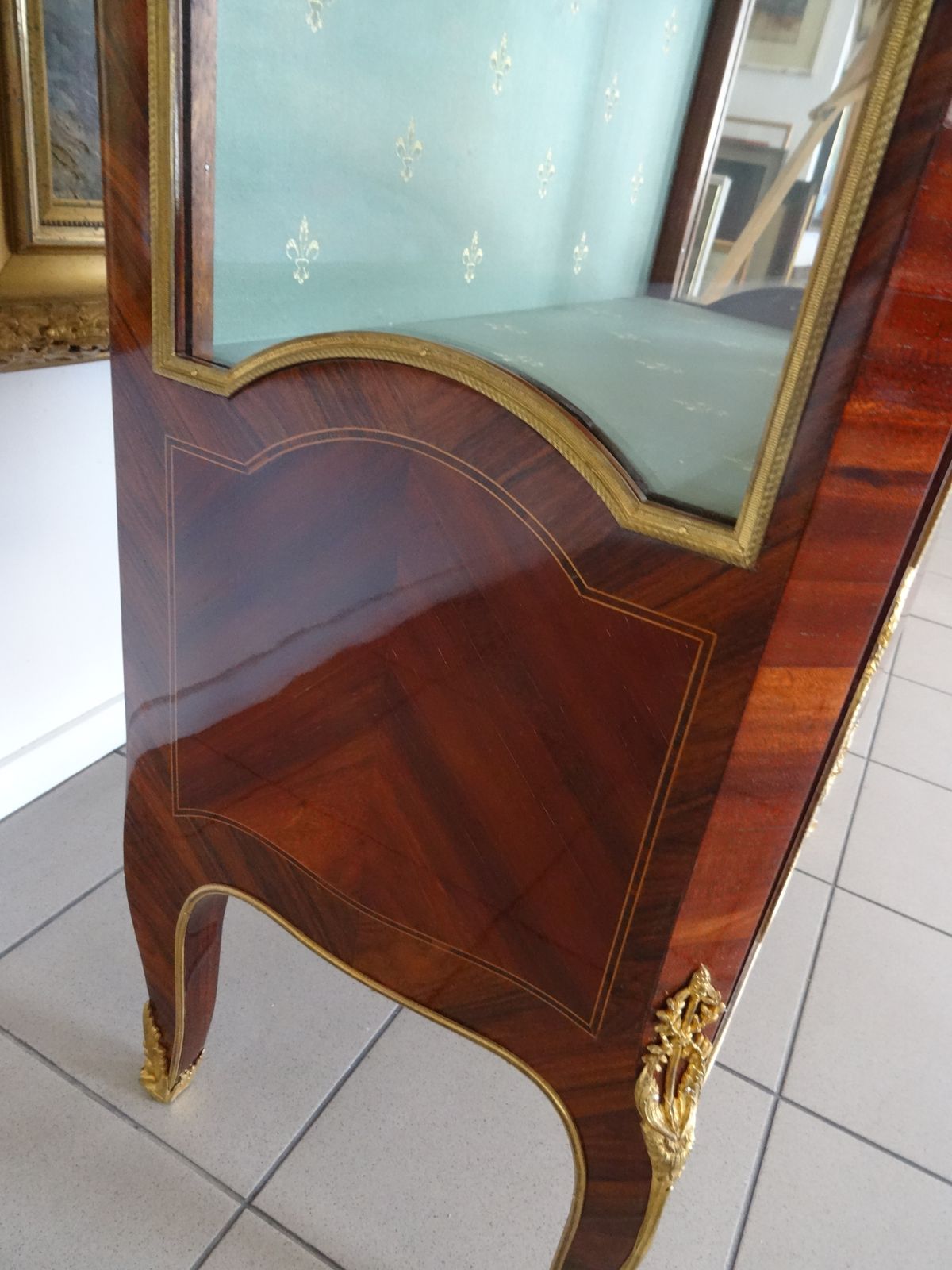 photo furniture Antique French Empire Vitrine/ Showcase