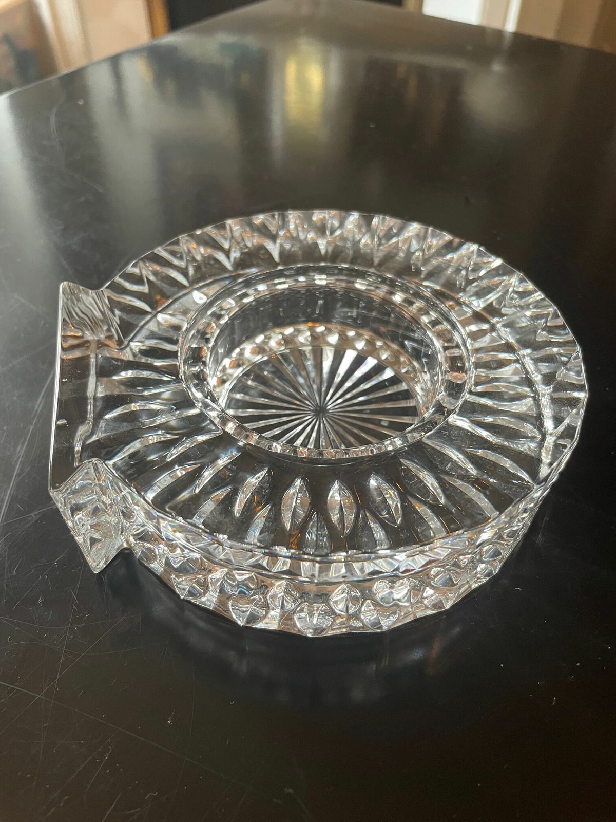 Crystal Ashtray Piece From The 70s photo buy