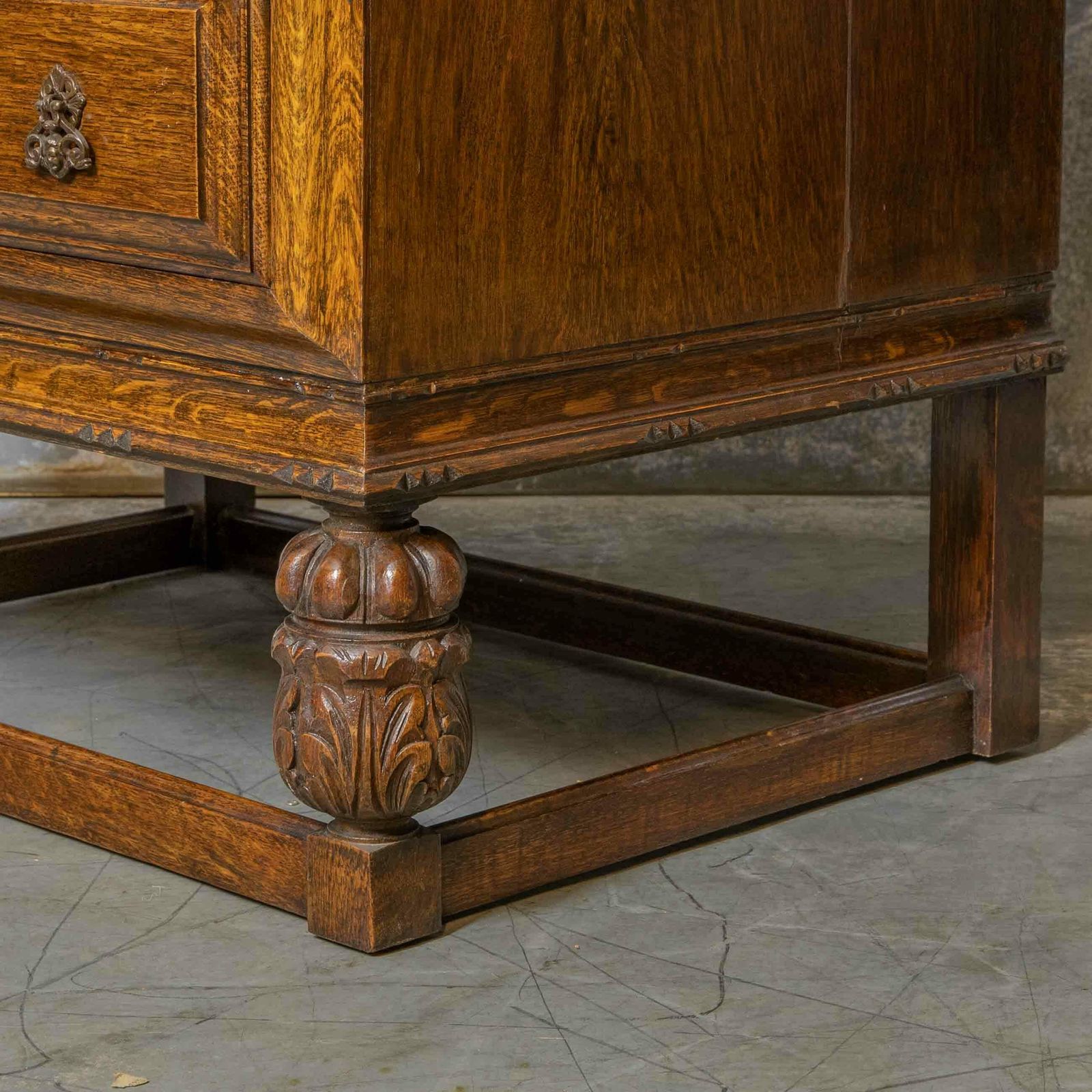 Early 20th Century Oak Writing Bureau photo furniture