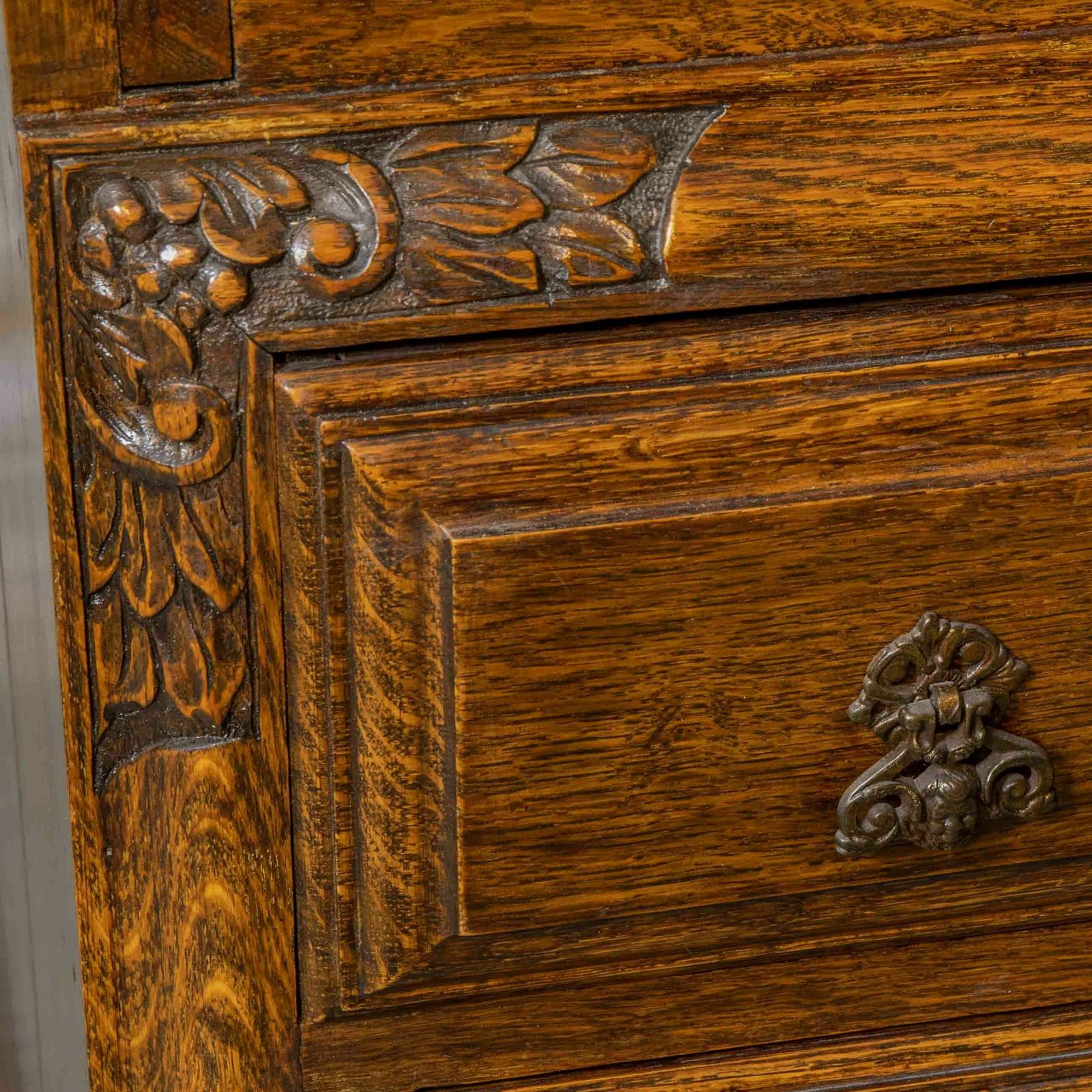 Early 20th Century Oak Writing Bureau photo 1150.0